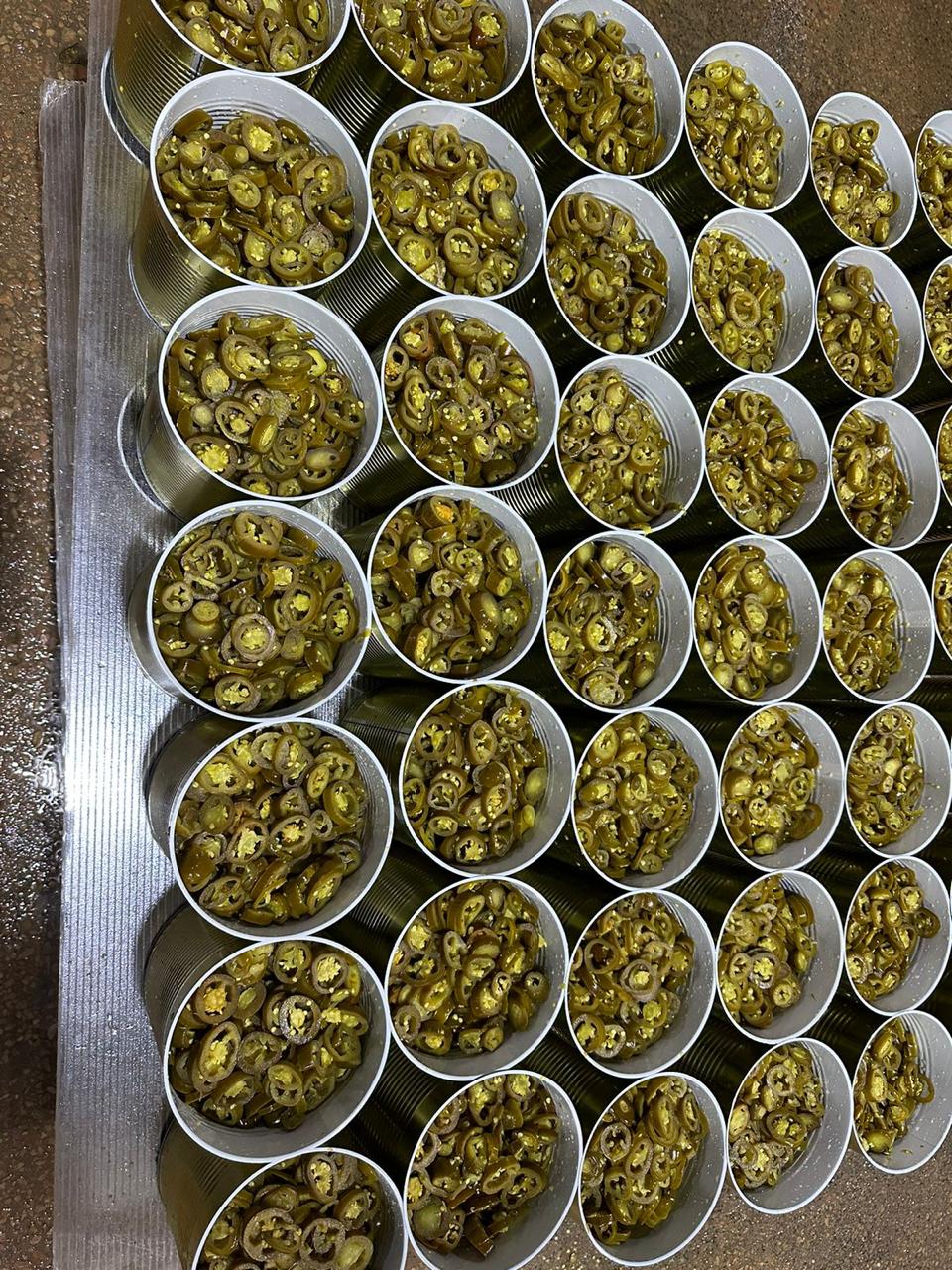 Canned pepper-Green jalapeno